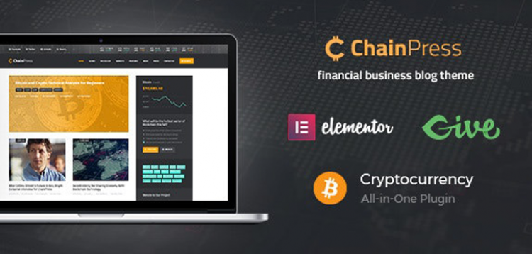 Item cover for download ChainPress | Financial WordPress Business Blog Theme