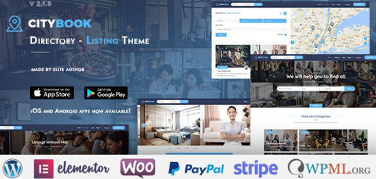 Item cover for download CityBook - Directory & Listing WordPress Theme