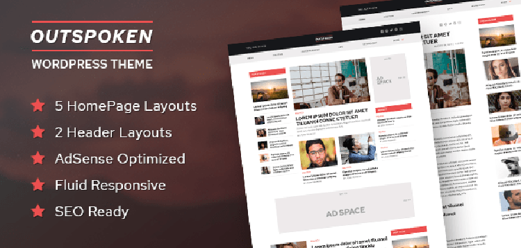 Item cover for download MyThemeShop Outspoken WordPress Theme