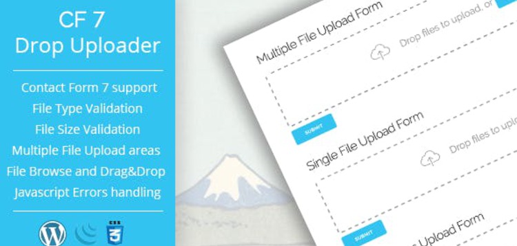 Item cover for download Drop Uploader for CF7
