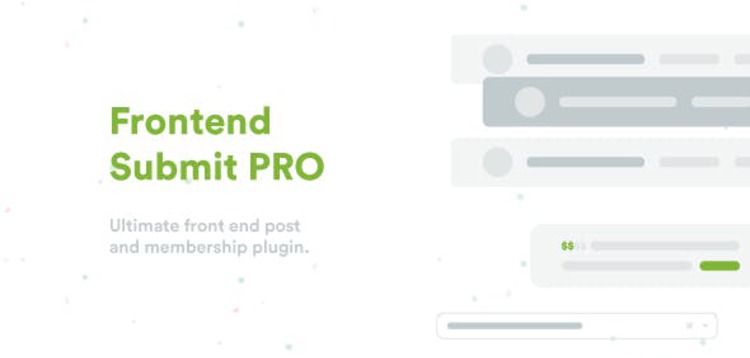 Item cover for download FRONTEND SUBMIT PRO