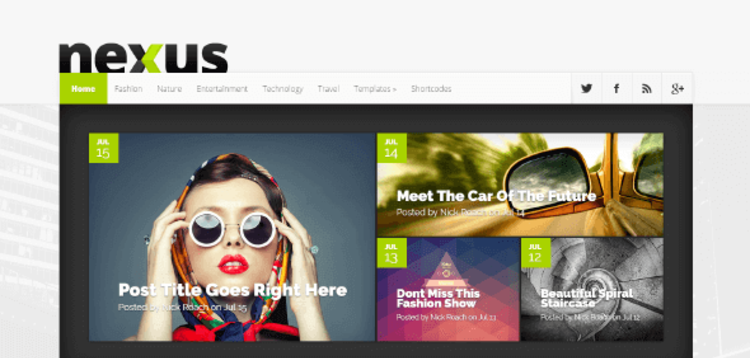 Item cover for download NEXUS – VERSATILE MAGAZINE THEME