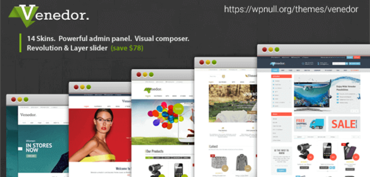 Item cover for download VENEDOR – WORDPRESS WOOCOMMERCE THEME