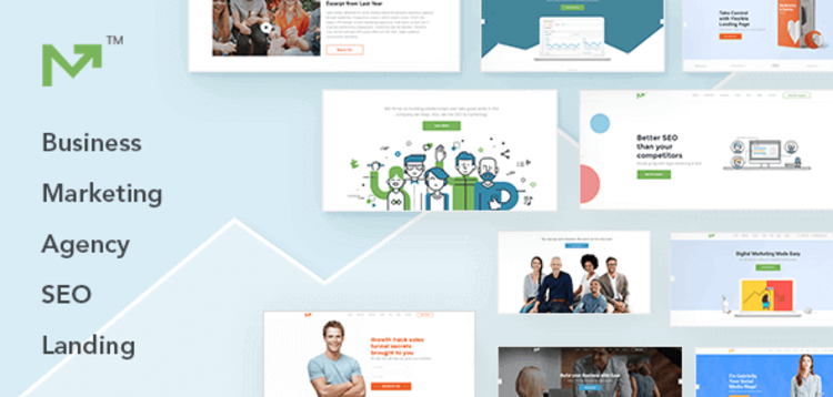 Item cover for download MARKETING PRO – SEO LANDING MARKETING WORDPRESS THEME