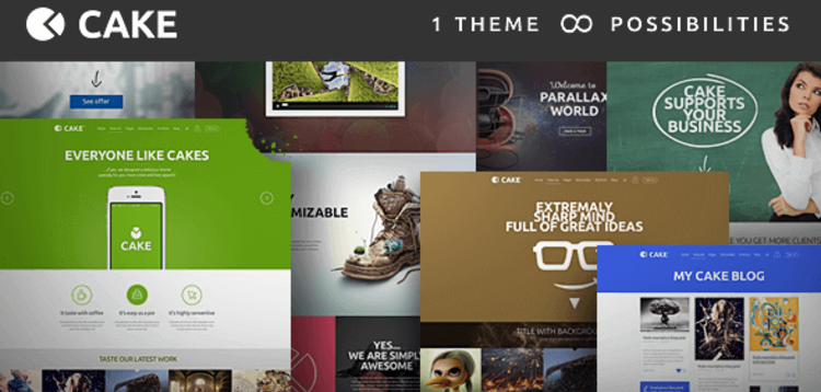Item cover for download CAKE – RESPONSIVE MULTI-PURPOSE WORDPRESS THEME