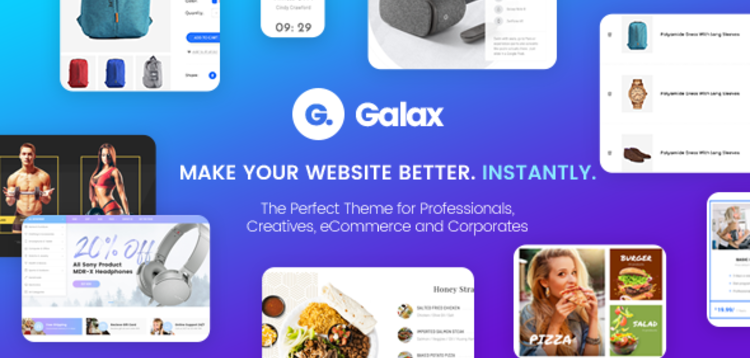 Item cover for download GALAX - CREATIVE ECOMMERCE MULTI-PURPOSE WORDPRESS THEME