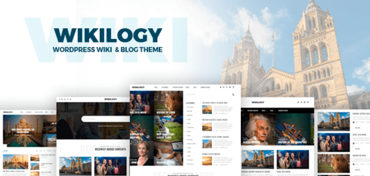 Item cover for download WIKILOGY - WIKI & BLOG WORDPRESS THEME