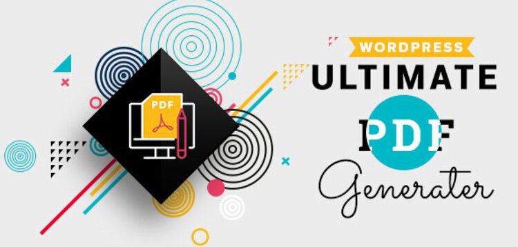 Item cover for download WP Ultimate PDF Generator