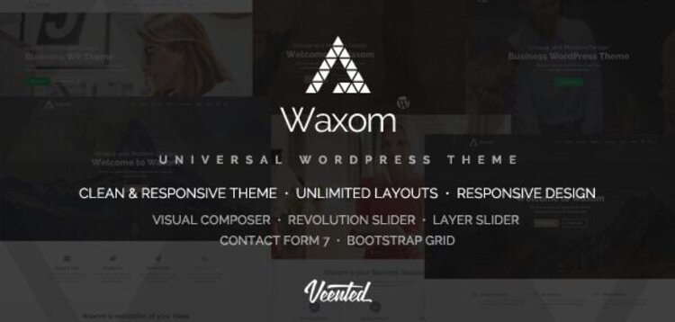 Item cover for download WAXOM – CLEAN & UNIVERSAL WORDPRESS THEME