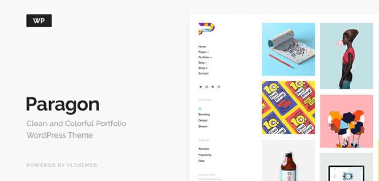 Item cover for download PARAGON – COLORFUL PORTFOLIO FOR FREELANCERS & AGENCIES
