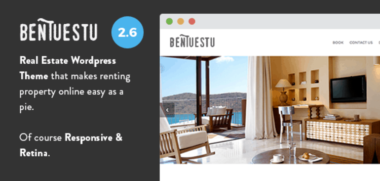 Item cover for download BENTUESTU - RESPONSIVE REAL ESTATE WORDPRESS THEME