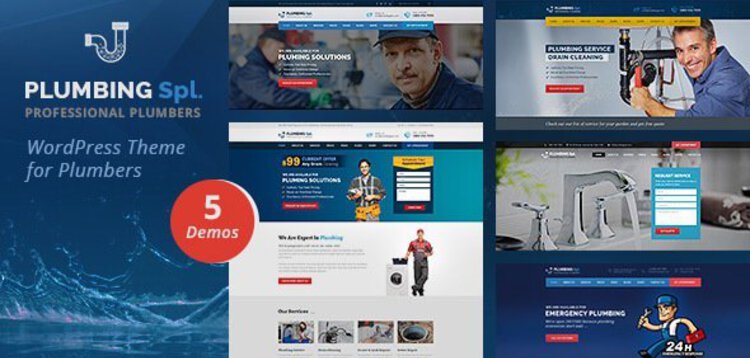 Item cover for download PLUMBING SPL - PLUMBER WORDPRESS THEME