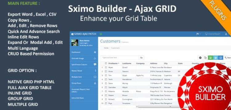 Item cover for download LARAVEL CMS - AJAX CRUD PLUGINS
