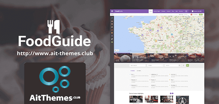 Item cover for download AIT - FoodGuide WordPress Theme