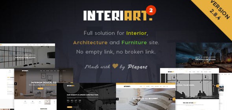 Item cover for download INTERIART - FURNITURE & INTERIOR WORDPRESS THEME
