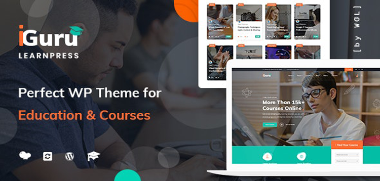 Item cover for download IGuru - Education & Courses WordPress Theme