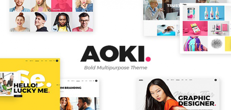Item cover for download Aoki - Creative Design Agency Theme