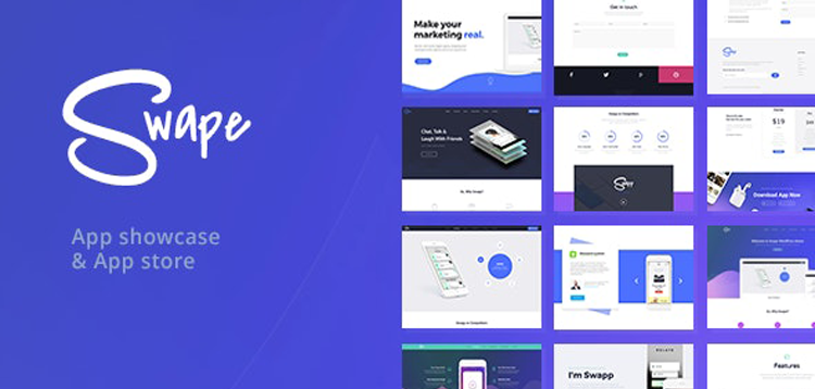 Item cover for download Swape - App Showcase & App Store WordPress Theme