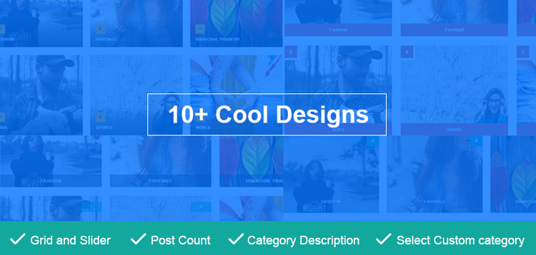 Item cover for download WP OnlineSupport Post Category Image Grid and Slider