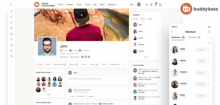 Item cover for download BuddyBoss Theme
