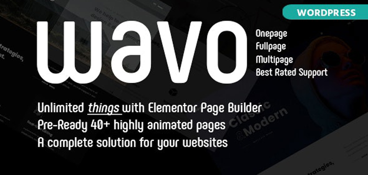 Item cover for download Wavo - Creative Portfolio & Agency Theme