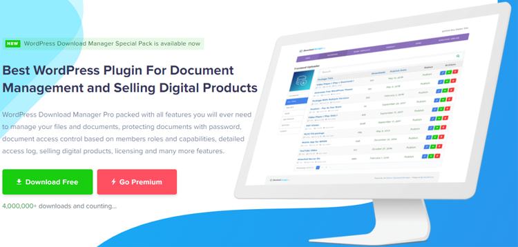 Item cover for download WordPress Download Manager Pro + Addons