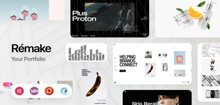 Item cover for download Remake - Minimalist Portfolio Theme