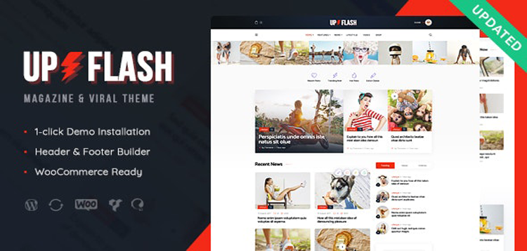 Item cover for download Bazinga | Modern Magazine & Viral Blog WordPress Theme