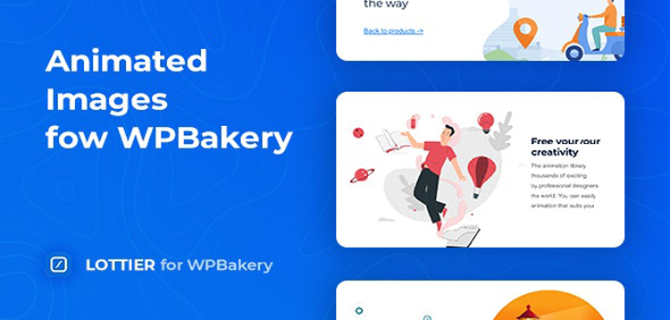Item cover for download Lottier – Lottie Animated Images for WPBakery