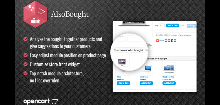 Item cover for download AlsoBought Display customers who bought this also bought