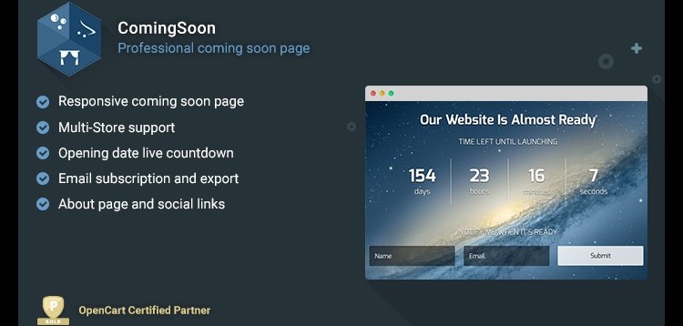 Item cover for download Coming Soon - Professional Store Opening Soon Page