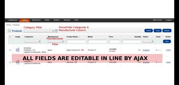 Item cover for download Ajax Quick Edit Product List