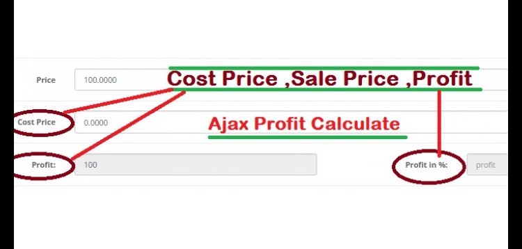 Item cover for download Cost Price , Sale Price , Profit