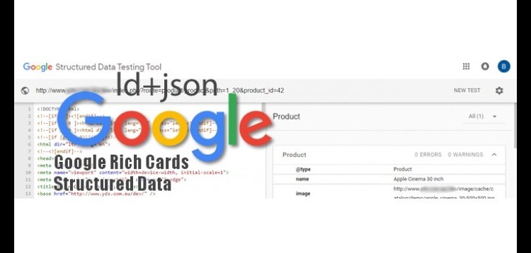 Item cover for download Google Rich Cards Structured Data in JSON-LD Format