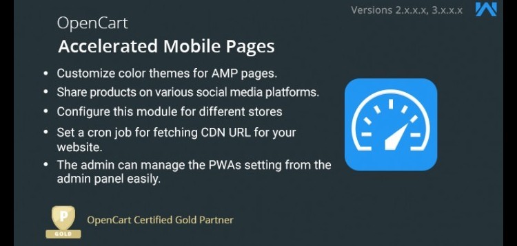 Item cover for download Opencart AMP ( Accelerated Mobile Pages )
