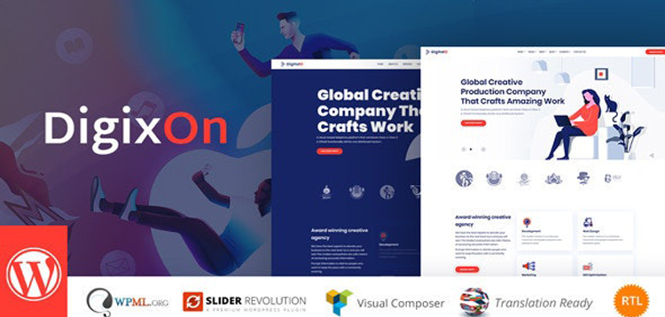 Item cover for download Digixon - Digital Marketing Strategy Consulting WP Theme