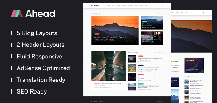 Item cover for download MyThemeShop Ahead WordPress Theme