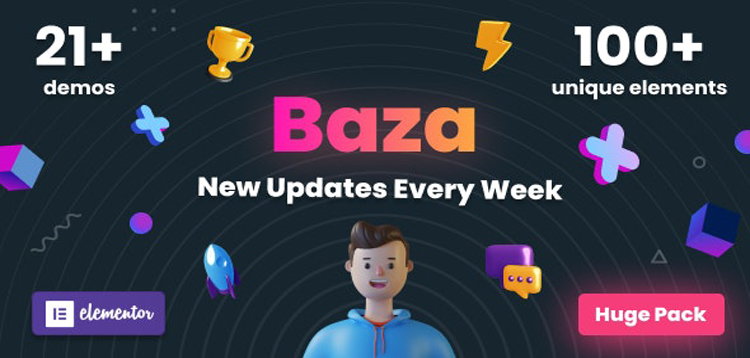 Item cover for download Baza - Creative MultiPurpose WordPress Theme
