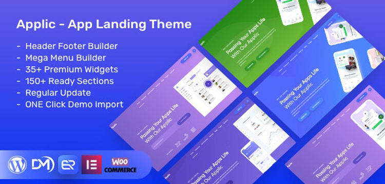 Item cover for download Applic - App Landing WordPress Theme