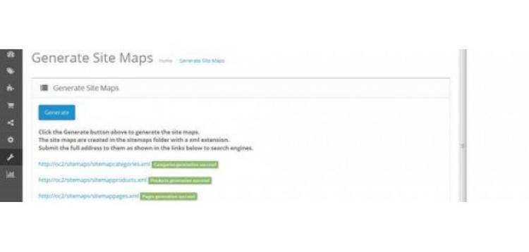 Item cover for download Google Site Maps Generator - vQmod