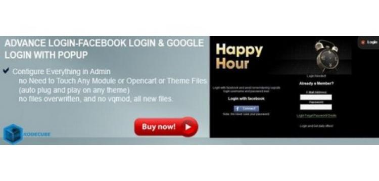 Item cover for download Advanced Login - Facebook login