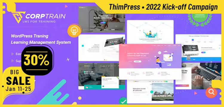 Item cover for download CorpTrain | Corporate Training WordPress Theme