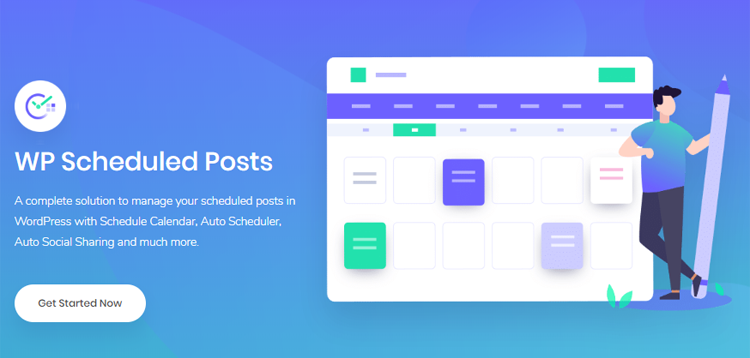 Item cover for download WPDeveloper WP Scheduled Posts Pro