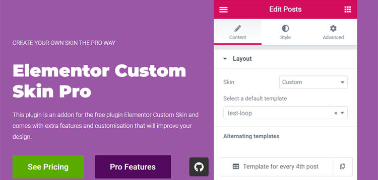 Item cover for download Elementor Custom Skin Pro