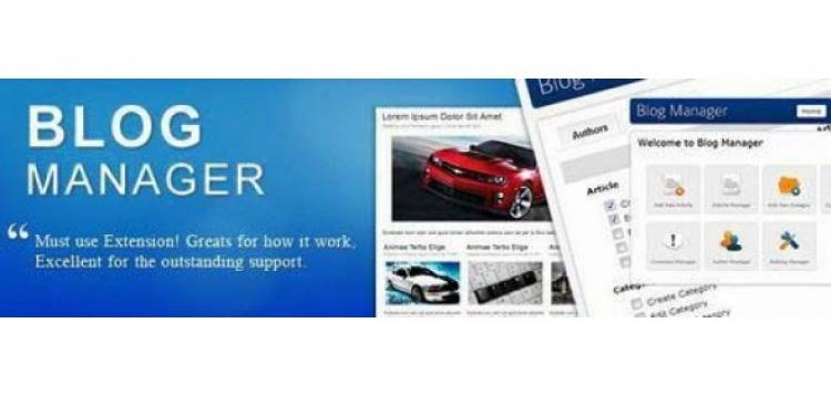Item cover for download Opencart Blog Manager 2