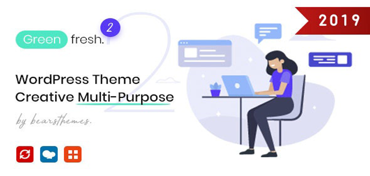 Item cover for download GreenFresh - Creative Multiuse WordPress Theme
