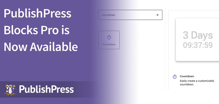 Item cover for download PublishPress Blocks Pro
