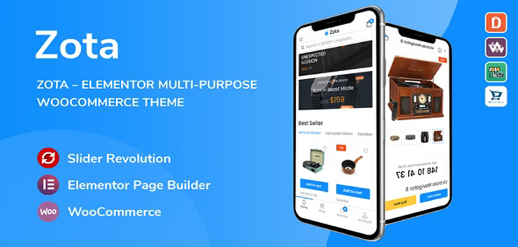 Item cover for download Zota - Elementor Multi-Purpose WooCommerce Theme