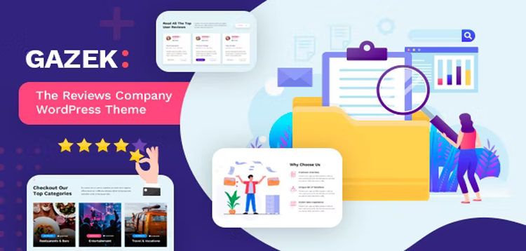 Item cover for download Gazek - Review & Membership WordPress Theme