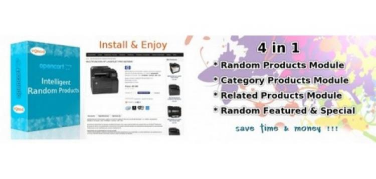Item cover for download Intelligent Random Products & Category Products Module